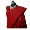 URVA'S Bagh Mul Cotton Saree Red - Image 5
