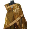 URVA'S Bagh Chanderi Cotton Silk Saree Mustard - Image 2