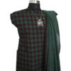 Bagh Suit  3 Piece Dress Material Teal Green - Image 2
