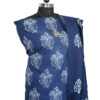 Batik Suit  3 Piece Dress Material Indigo - Image 3