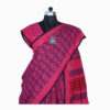 URVA'S Hand Bagh Mul Cotton Saree Shade of Pink - Image 3
