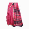 URVA'S Hand Bagh Maheshwari Cotton Silk Shade of Pink - Image 3