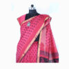 URVA'S Hand Bagh Maheshwari Cotton Silk Shade of Pink - Image 5