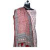 Bagh Print Dress Material Off White And Red - Image 4