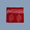Batik 3 Piece Dress Material Red Meroon - Image 2