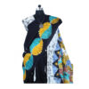 URVA'S Hand Batik Silk Saree Black - Image 6