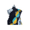 URVA'S Hand Batik Silk Saree Black - Image 3