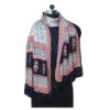 Stole Bagh Print Pure Silk Black - Image 2