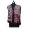 Stole Bagh Print Pure  Silk Black - Image 3