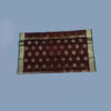 Handloom Chanderi Cotton Silk Dark Meroon - Image 5