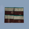 Handloom Chanderi Cotton Silk Dark Meroon - Image 2