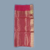 Handloom Chanderi Cotton Silk Shade Of Red - Image 5