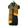 Stole Bagh Print Pure Chiffon Mustard Yellow