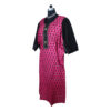 Semistitch Designer Kurti Material Pure Handloom Cotton Bagh print - Image 2