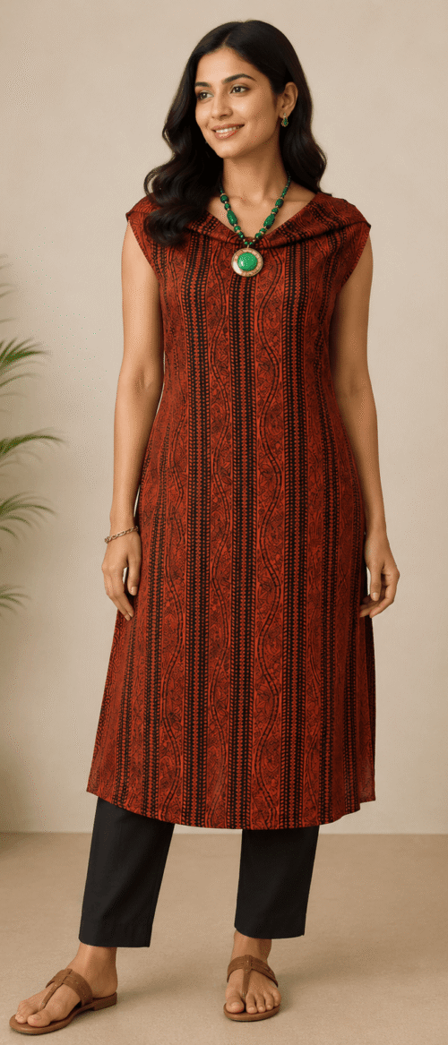 URVA'S Pure Mulberry Kurta  Material Bagh